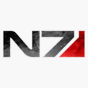 Me - N7 Space Sticker Bumper Sticker Vinyl Decal 5" in Kuwait