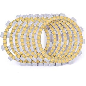 Motorcycle Clutch Plates Clutch Friction Plates for YZ125 B/D TDR250 TDR240 TTR250 M/N/P TY250Z TYZ250 R 1993-1996 3XJ-16321-00 1KT-16321-00 7 in Kuwait