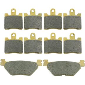 Front Rear Semi-Metal Brake Pads Compatible with Yamaha FJR1300 FJR 1300 2006-2018 XV1900 XV 1900 A Midnight Star 2011-2016 High Performance, Heat Resistant, Low Noise FA423F FA319R in Saudi Arabia