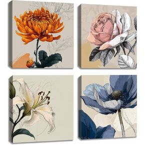 ديكور جدار تحفيزي لغرفة المعيشة، فن جداري ملهم، اقتباسات تحفيزية، ملصقات تأكيد إيجابي، ديكور جدار المكتب، مجموعة من 9 مطبوعات قماشية، عمل فني مؤطر in Kuwait