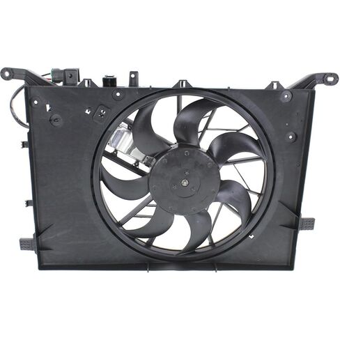 Replacement Radiator Fan Cooling Assembly fits Volvo S60 V70 XC70 2001-2003 (5-Cyl, 2.32.5L) in Saudi Arabia