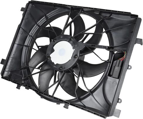 Radiator Cooling Fan Assembly Compatible with 2008-2009 for Mercedes-Benz for C230 2.5L,Radiator Fan Direct Fit Replacement for Engine Cooling Fan & Radiator in Saudi Arabia