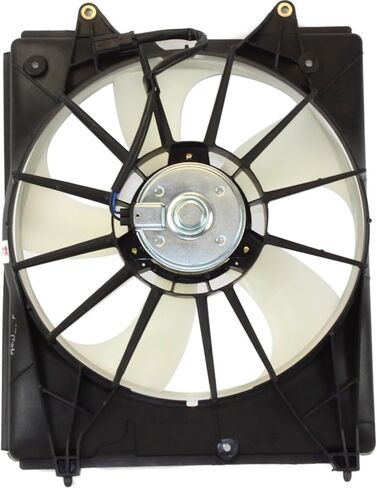 Replacement Radiator and AC Condenser Cooling Fan Set fits Honda Odyssey 2015-2017 3.5L V6 (Driver and Passenger) in Saudi Arabia