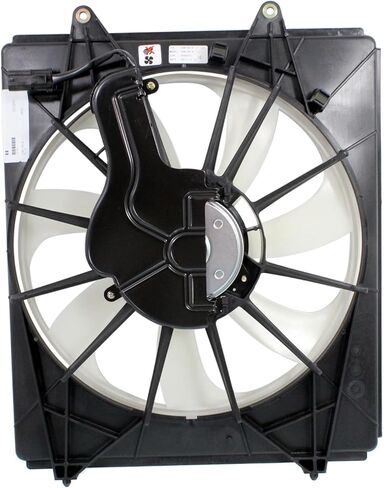 Replacement Radiator and AC Condenser Cooling Fan Set fits Honda Odyssey 2015-2017 3.5L V6 (Driver and Passenger) in Saudi Arabia