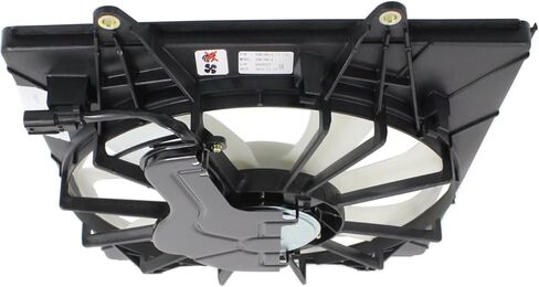 Replacement Radiator and AC Condenser Cooling Fan Set fits Honda Odyssey 2015-2017 3.5L V6 (Driver and Passenger) in Saudi Arabia