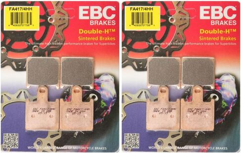 وسادات فرامل معدنية ملبدة مزدوجة H من EBC FA417 4HH (عبوتين - تكفي دوارتين) in Kuwait