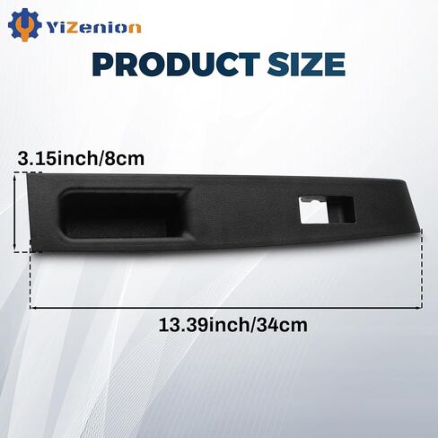 74271-52230-C0 Rear Right Armrest Base Panel, Window Switch Bezel Compatible with Toyota Vitz 2010-2014, Yaris 2011-2014, Replaces 7427152230C0 (Rear Right) in Saudi Arabia
