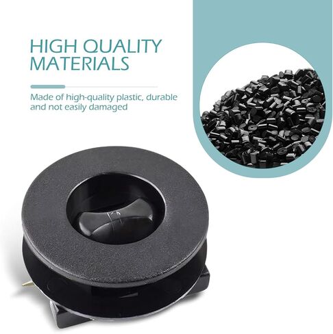 4 قطع مشابك تثبيت سجاد السيارة، مشابك سجادة أرضية مضادة للانزلاق، مثبتات سجاد السيارات، مشابك تثبيت سجادة متينة عالمية لمعظم السيارات (أسود) in Kuwait