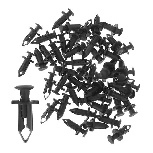 100pcs 8mm ATV UTV Body Fastener Rivets Push Pin Plastic Fender Clips Body Rivets Replacement for Honda Rancher Foreman Rubicon Rincon TRX680 TRX650 in Saudi Arabia