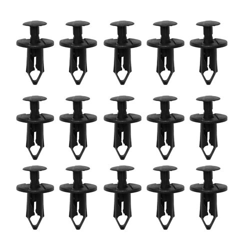 100pcs 8mm ATV UTV Body Fastener Rivets Push Pin Plastic Fender Clips Body Rivets Replacement for Honda Rancher Foreman Rubicon Rincon TRX680 TRX650 in Saudi Arabia