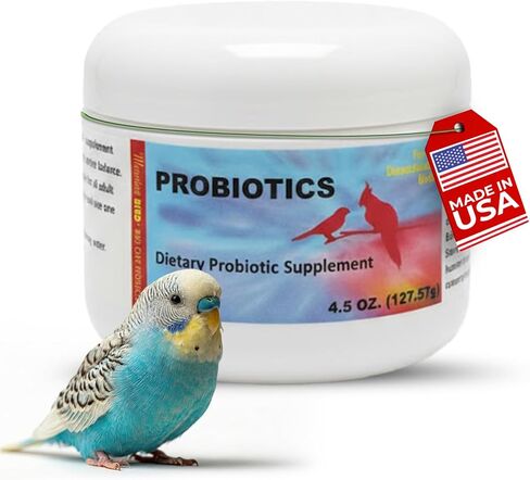 بروبيوتيك طائر الصباح، مكمل غذائي ميكروبي حي للطيور الصغيرة والبالغة، يعزز توازن الميكروبات المعوية الطبيعية، 1 أونصة in Kuwait
