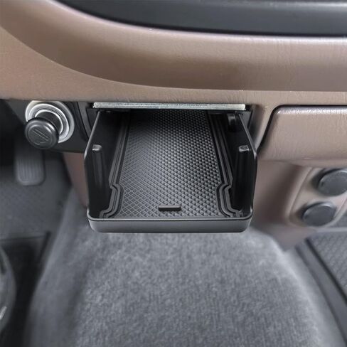 RUNROAD Center Console Organizer Tray Compatible with 2000-2006 Toyota Tundra / 2001-2007 Sequoia Accessories, Armrest Storage Drawer Tray for Tundra Sequoia Holder OEM 74102-0C010-E0 Replacement in Saudi Arabia