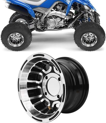 Aluminum Alloy ATV Wheel Rim, 8 Inch, Quad Bike, Go Kart, ATV Wheel Rim for Various Mounting Needs with Strong Adaptability in Saudi Arabia