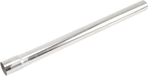 Motoforti 1.25" Straight Exhaust Pipe Tube T304 Stainless Steel DIY Custom Car Modified Tubing Piping 17.32" Length Single Side with Flaring Surface Polishing in Saudi Arabia