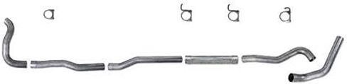 Diamond Eye KIT 4in TB MFLR RPLCMENT PIPE SGL AL: 89-93 DODGE CUMMINS 5.9L in Saudi Arabia