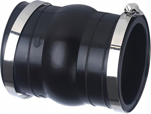 3863450 4" Exhaust Bellows Hose Upper Lower Rubber Couplers compatible with Volvo Penta 3852741 3.0L 4.3L 5.7L and OMC Cobra 4 Cyl V6 V8 Boat Engines compatible for Sierra 18-2780 in Saudi Arabia
