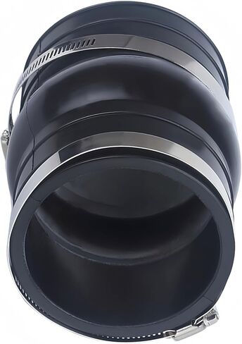 3863450 4" Exhaust Bellows Hose Upper Lower Rubber Couplers compatible with Volvo Penta 3852741 3.0L 4.3L 5.7L and OMC Cobra 4 Cyl V6 V8 Boat Engines compatible for Sierra 18-2780 in Saudi Arabia