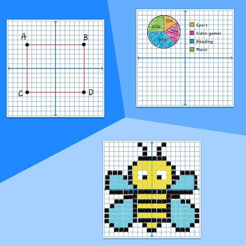 ورق شبكي إحداثي مغناطيسي عملاق XY، مسح جاف، لوحة رسم بياني كبيرة للسبورة البيضاء، الرياضيات الابتدائية المتوسطة والثانوية، أدوات التلاعب، أساسيات المعلم، الفصول الدراسية التي يجب أن تمتلكها اللوازم in Kuwait