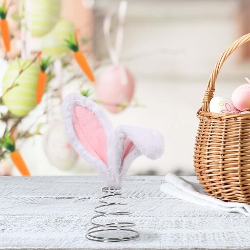 13 Pcs Easter Tree Decorations Easter Day Bunny Ears Tree Topper Foam Carrot Hanging Ornaments for Tree Decorations Home School Office Spring Party Supplies in Kuwait