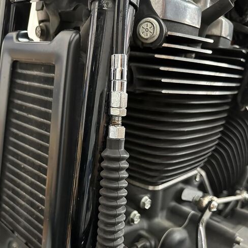 طقم ضبط كابل القابض EZ، أداة ضبط القابض من النوع اللولبي مناسبة لطرازات Harley Touring Road King Electra Glide Street Glide Road Glide 2022-2025 in Kuwait