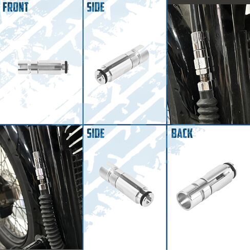 طقم ضبط كابل القابض EZ، أداة ضبط القابض من النوع اللولبي مناسبة لطرازات Harley Touring Road King Electra Glide Street Glide Road Glide 2022-2025 in Kuwait