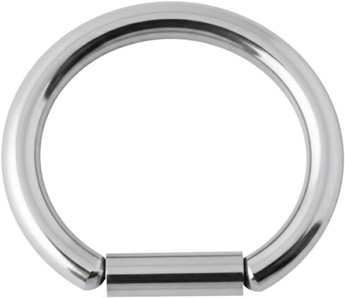 316L Surgical Steel 14 Gauge D-Ring Segment Septum Ring, Cartilage, Helix, Tragus, Piercing Jewelry in Saudi Arabia