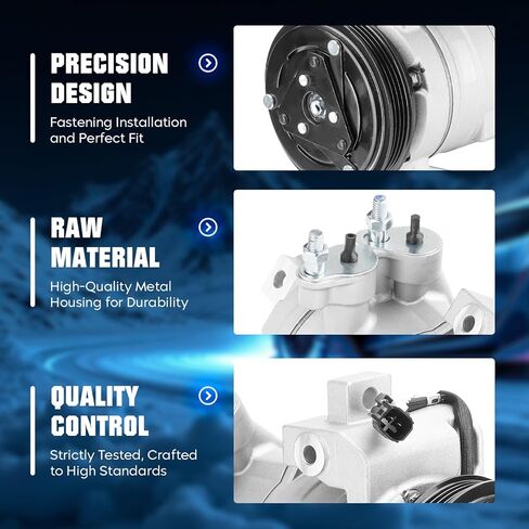 Air Conditioner AC Compressor With Clutch for ford Expedition 3.5L 2015-2017, for F-150 3.5 3.7 2011-2014, for Transit-150 250 350 3.7L 3.5L 2015-2019, for Lincoln Navigator 3.5 2015 2016 2017 in Kuwait