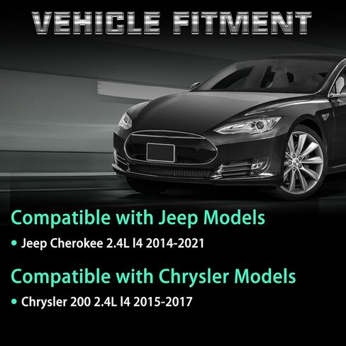 68103197AA Air Conditioner A/C Compressor w/Clutch Compatible with Jeep Cherokee Chrysler 200 2014-2021 68103197AB 68103197AC in Kuwait