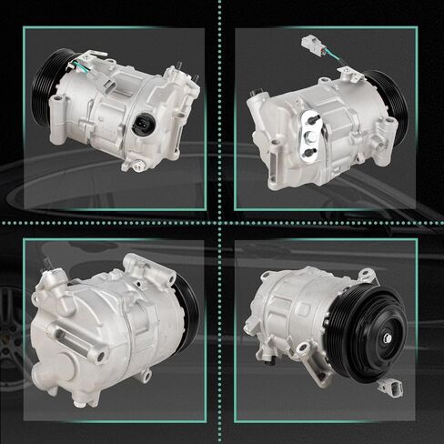 68103197AA Air Conditioner A/C Compressor w/Clutch Compatible with Jeep Cherokee Chrysler 200 2014-2021 68103197AB 68103197AC in Kuwait