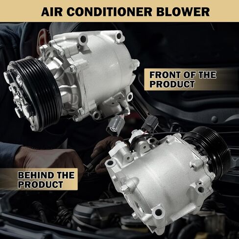 Air Conditioner AC Compressor Fits for for Honda Civic 1.7L 2001,for Honda Prelude 2.2L 1997-2001, for Acura EL 1.7L 2001, CO 10541AC 38810P5M006 38810P5M016 38810PLAE01 in Saudi Arabia