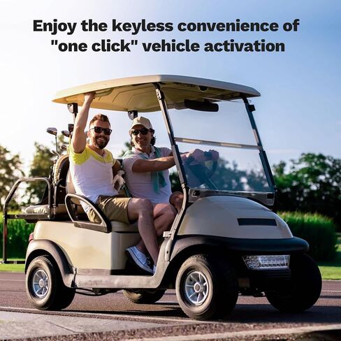 Golf Cart Keyless Ignition Switch Fits for EZGO TXT Club Car DS Precedent Tempo Onward Yamaha Golf Cart Keyless Start Remote Switch System No Key Required Replacement Accessories in Saudi Arabia