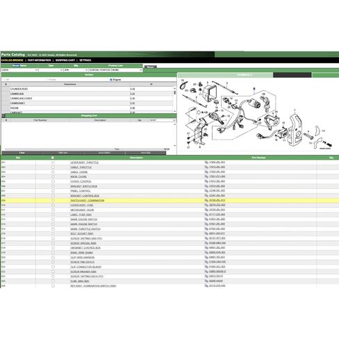 حقيقي 35100-Z6L-013 مجموعة التبديل Assy لهوندا GX630 GX660 GX690 استبدال 35100-Z6L-003 in Saudi Arabia