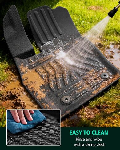 Floor Mats for Jeep Grand Cherokee: 2011-2021(Not for L), All Weather Floor Liners Car Accessories for Grand Cherokee 2021 2020 2019 2018 2017 2016 2015 2014 2013 2012 2011, 3PCS Lightweight Tough XPE in Saudi Arabia