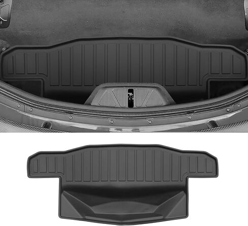 لملحقات 2020-2025 2026 Chevy Corvette C8 الحصير الأرضية وحصائر البضائع الأمامية والخلفية مجموعة كاملة من TPE للحماية من جميع الأحوال الجوية (مجموعة كاملة) in Kuwait