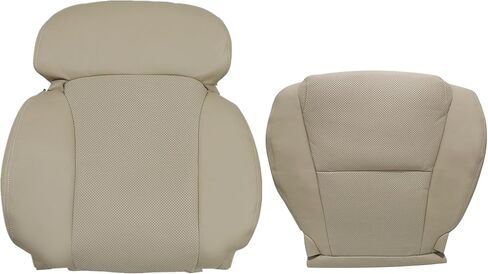 غطاء مقعد جلدي من GXARTS للسائق من الأسفل والأعلى من الجلد باللون البني متوافق مع Lexus GS300 350 460 2006 2007 2008 2009 2010 2011 in Saudi Arabia