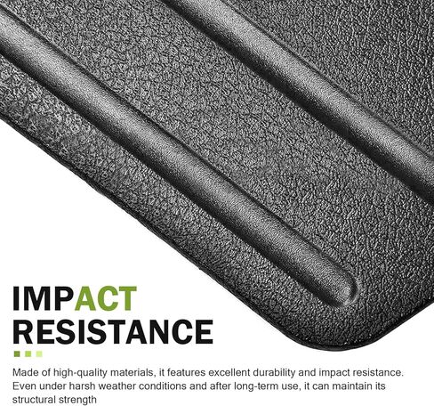 Downhill Front Seat Trim Cover, ABS Front Left Side Seat Trim Cover, Left Driver Protective Panel Replace 9L3Z1661693CA, Compatible with 2009-2014 Ford F-150 F150 (Black) in Kuwait