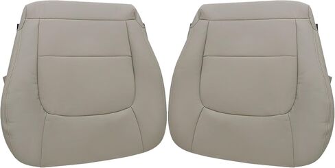 GXARTS Driver and Passenger Side Bottom Lower Replacement Leather Seat Cover Ivory Tan #LG00 or LF40 Compatible with Lexus LX470 1998 1999 2000 2001 2002 2003 2004 2005 2006 2007 in Saudi Arabia