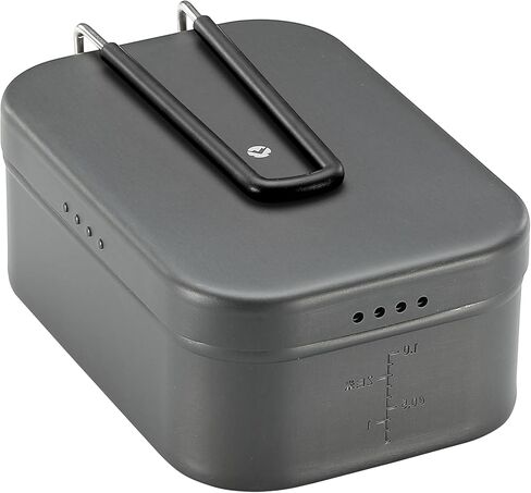 CAMPINGMOON Mess Tin 0.65L Aluminium Camping Cookware Extreme Thick S-1609 in Saudi Arabia