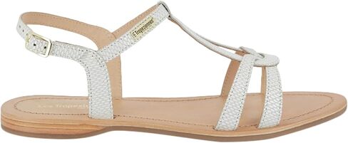 Les Tropéziennes par M. Belarbi Women's Hacklio Sandal City Shoes, Snake White, 7.5 UK in Kuwait