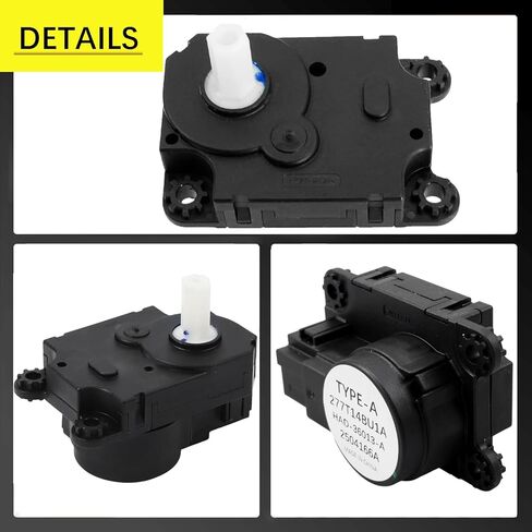 ترقية HVAC مدخل التدفئة رفرف المحرك المحرك مزيج الباب المحرك متوافق مع 2014-2019 نيسان روج / قاشقاي الرياضة سخان صمام المحرك يستبدل # 277T1-4BU1A، 277T14BU1A in Kuwait