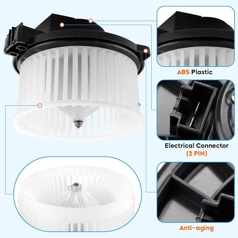 مجموعة محرك منفاخ HVAC الأمامي 700290 مناسبة لسوبارو فورستر 2014-2018، لسوبارو إمبريزا 2012-2016، لسوبارو XV 2013-2015، لسوبارو كروستريك 2016-2017، يستبدل 72223-FJ001 75081 in Kuwait