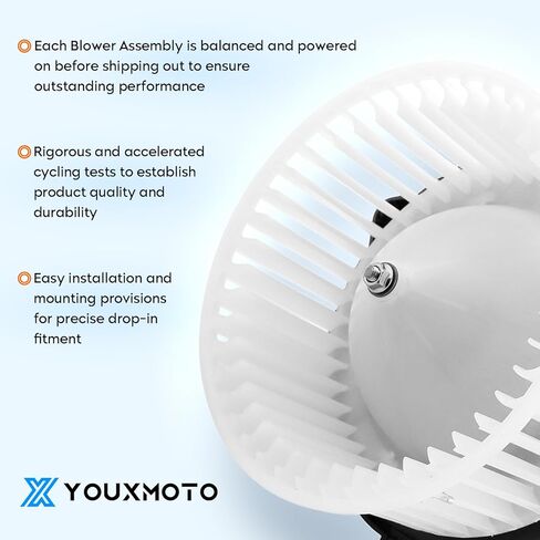 مجموعة محرك منفاخ HVAC الأمامي 700290 مناسبة لسوبارو فورستر 2014-2018، لسوبارو إمبريزا 2012-2016، لسوبارو XV 2013-2015، لسوبارو كروستريك 2016-2017، يستبدل 72223-FJ001 75081 in Kuwait