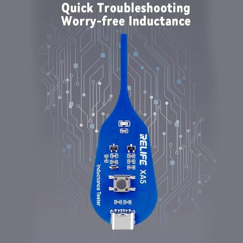 اختبار الحث XA5 | جهاز اختبار لفائف اللوحة الأم، كاشف محث لوحة الدائرة الإلكترونية لهاتف الكمبيوتر الشخصي، إصلاح اللوحة الأم، الحث الكهرومغناطيسي، أداة فحص الأخطاء السريعة in Kuwait