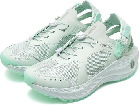 أحذية مائية برمائية للرجال من ONEMIX صنادل للتنزه سيرًا على الأقدام واسعة ومغلقة من الأمام أحذية نهرية صيفية خارجية مضادة للانزلاق سريعة الجفاف أحذية أكوا in Kuwait