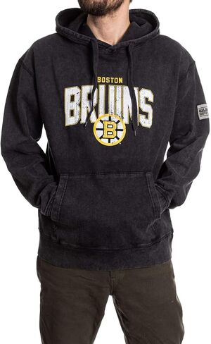Calhoun NHL Surf & Skate Unisex Acid Wash Pullover Hoodie in Saudi Arabia