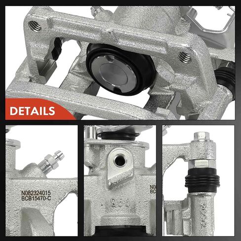 A-Premium Disc Brake Calipers Assembly with Bracket Compatible with Buick Verano 2012-2017, Cascada 2016-2019 - Rear Driver and Passenger Side, 2-PC Set in Saudi Arabia