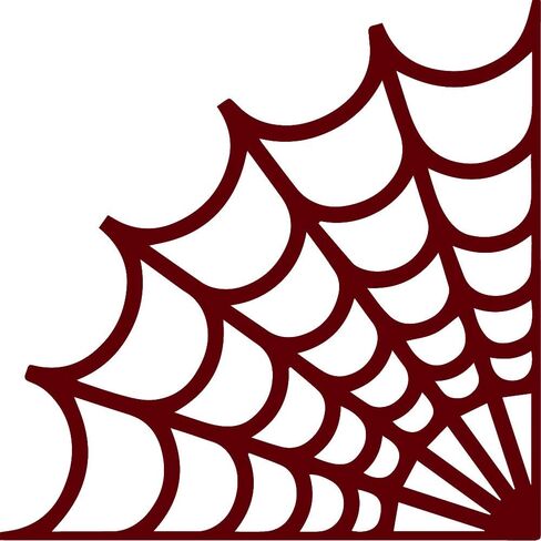 Angdest Corner Web Spider (Pink) (Set of 2) Premium Waterproof Vinyl Decal Stickers for Laptop Phone Accessory Helmet Car Window Bumper Mug Tuber Cup Door Wall Decoration in Saudi Arabia