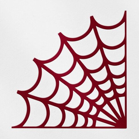 Angdest Corner Web Spider (Pink) (Set of 2) Premium Waterproof Vinyl Decal Stickers for Laptop Phone Accessory Helmet Car Window Bumper Mug Tuber Cup Door Wall Decoration in Saudi Arabia