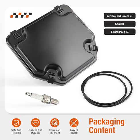 For Honda Sportrax Recon 250 TRX250 Air Box Lid Cover W/Spark Plug 2001-2024 17217-HM8-000 in Saudi Arabia