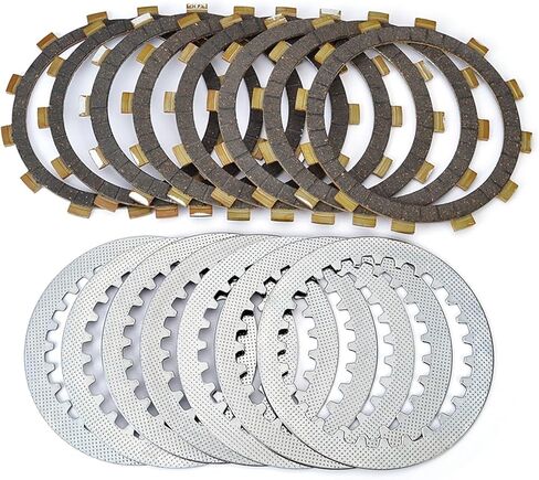 Motorcycle Clutch Plates Motorcycle Friction Plate Clutch Plate for XTZ660 XT 400E 500E 600E 500Z 600Z SRX 400 600 SZR 660 YFM660R 660R TT600 R in Kuwait